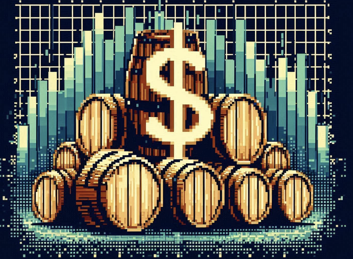 whiskey 8 bit barrels